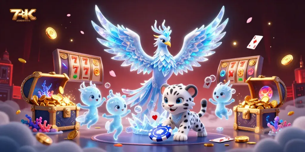 Experience thrilling gaming with SOMATOTO featuring vibrant, interactive casino elements and characters.