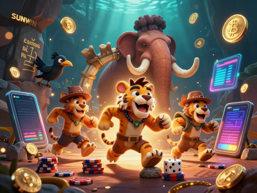 Experience thrilling gameplay at SUNWIN casino with our vibrant, animated characters in action.