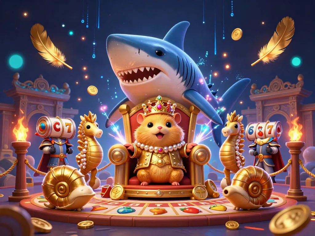 Experience thrilling slot gameplay with vibrant characters and immersive 3D casino atmosphere.
