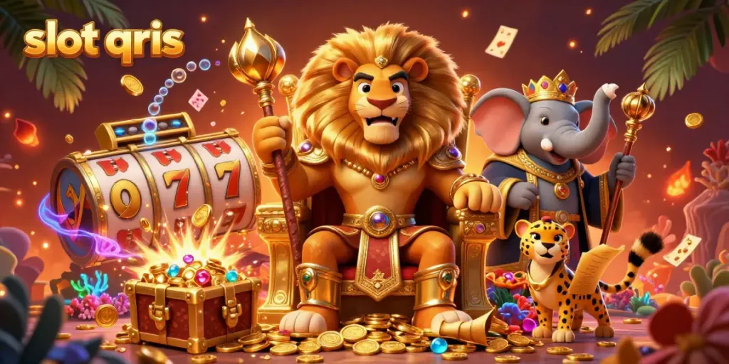 Experience electrifying gameplay on slot qris with vibrant characters and exciting casino elements.