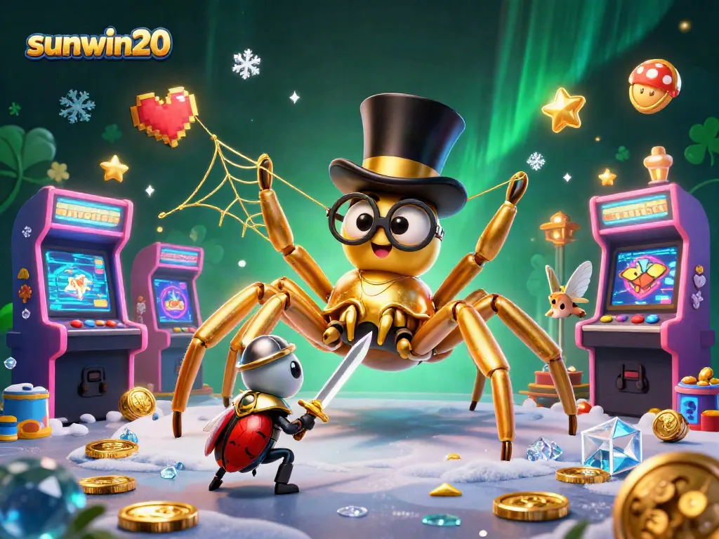 Experience the excitement of gaming and jackpots with sunwin20 in a vibrant casino scene.