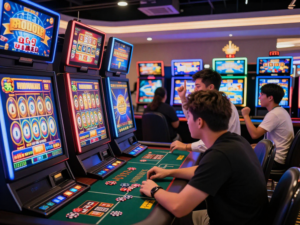 Pengalaman bermain situs slot di kasino online yang menarik dan penuh warna.