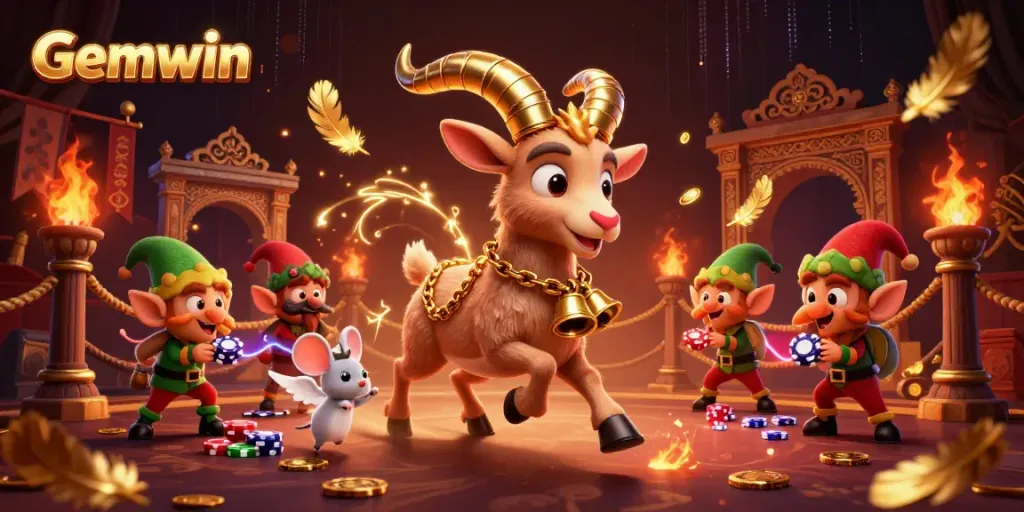 Engage with Gemwin's thrilling casino experience featuring dynamic characters in action.