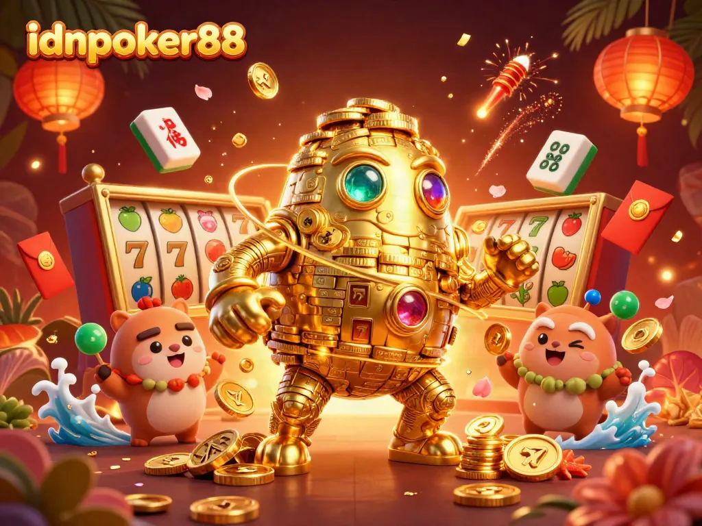 Experience the excitement of idnpoker88 with vibrant slot gaming elements and dynamic visuals.