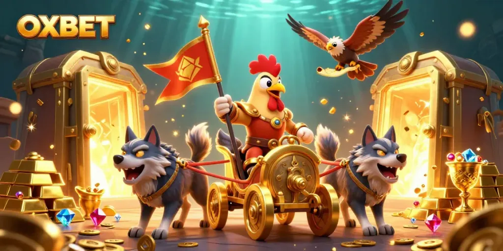 Engage in epic battles with OXBET's dynamic online casino experience featuring treasures and excitement.